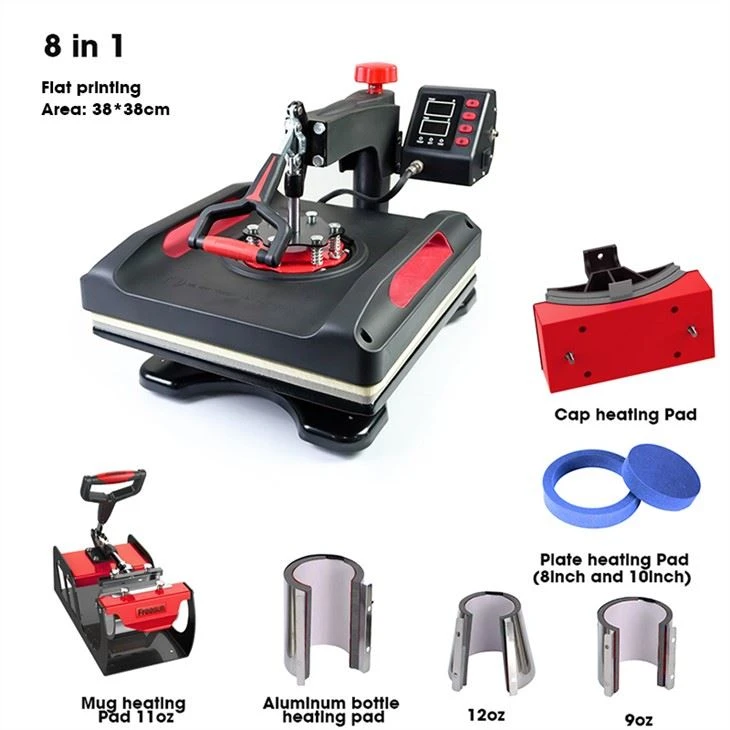 Heat Combo Press Machine 12 in 1 15*15inch 38*38CM